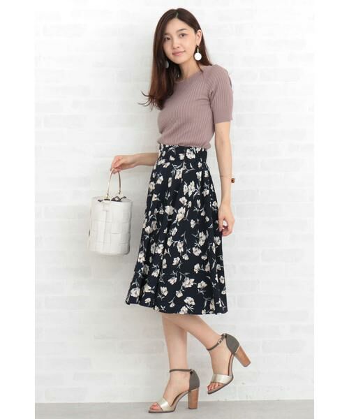 ＊＊N.Natural Beauty Basic / エヌ ナチュラルビューティーベーシック ニット・セーター | コットンモダールボートネックニット | 詳細24