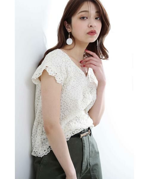 セール ケミカルレースブラウス シャツ ブラウス N Natural Beauty Basic エヌ ナチュラルビューティーベーシック ファッション通販 タカシマヤファッションスクエア