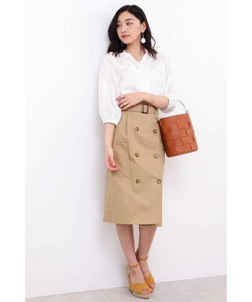 ＊＊N.Natural Beauty Basic / エヌ ナチュラルビューティーベーシック スカート | トレンチスカート | 詳細7