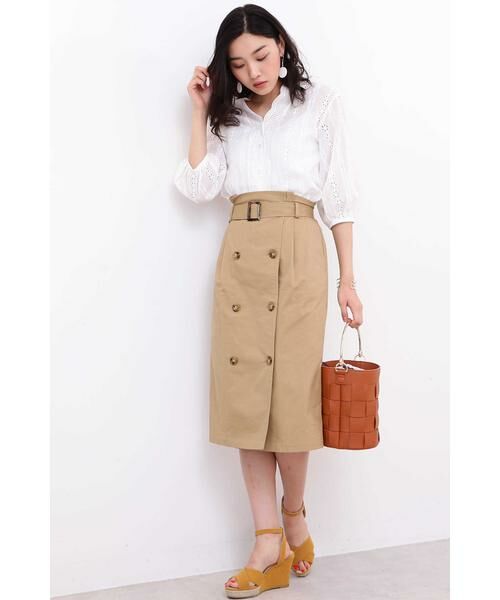 ＊＊N.Natural Beauty Basic / エヌ ナチュラルビューティーベーシック スカート | トレンチスカート | 詳細8