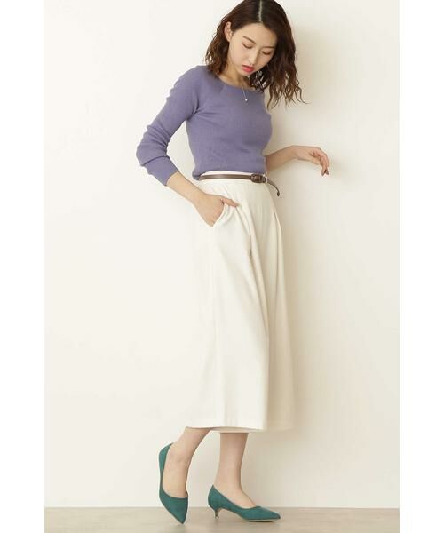 ＊＊N.Natural Beauty Basic / エヌ ナチュラルビューティーベーシック パンツ | イージーケアワイドガウチョパンツ | 詳細13