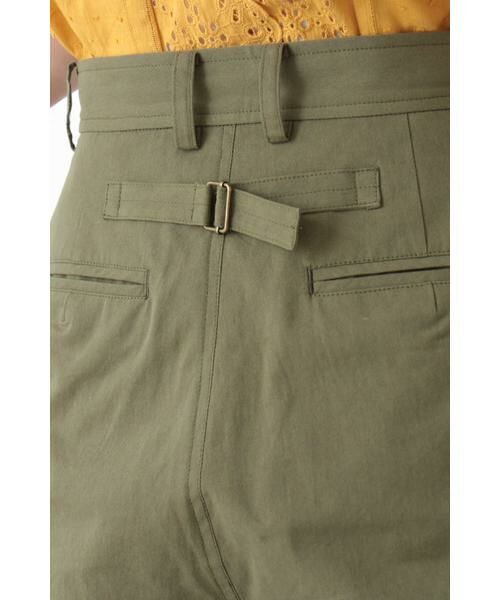 ＊＊N.Natural Beauty Basic / エヌ ナチュラルビューティーベーシック パンツ | バックルチノパンツ | 詳細6