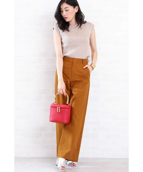 ＊＊N.Natural Beauty Basic / エヌ ナチュラルビューティーベーシック パンツ | バックルチノパンツ | 詳細25