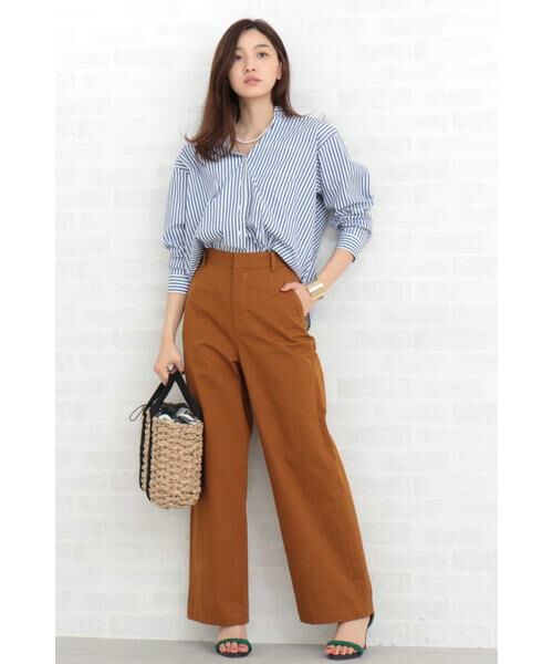 ＊＊N.Natural Beauty Basic / エヌ ナチュラルビューティーベーシック パンツ | バックルチノパンツ | 詳細27