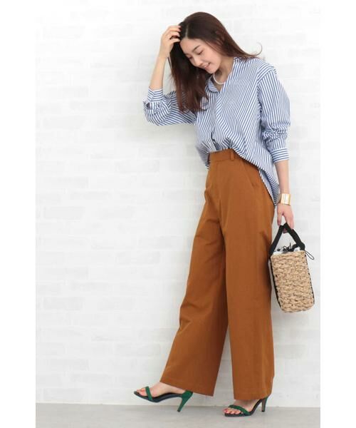 ＊＊N.Natural Beauty Basic / エヌ ナチュラルビューティーベーシック パンツ | バックルチノパンツ | 詳細28