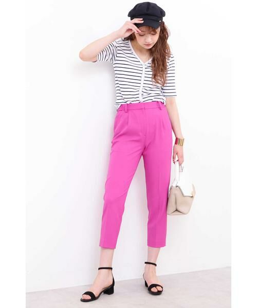 ＊＊N.Natural Beauty Basic / エヌ ナチュラルビューティーベーシック パンツ | ドライタッチテーパードパンツ | 詳細5