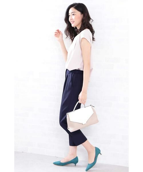 ＊＊N.Natural Beauty Basic / エヌ ナチュラルビューティーベーシック パンツ | ドライタッチテーパードパンツ | 詳細9