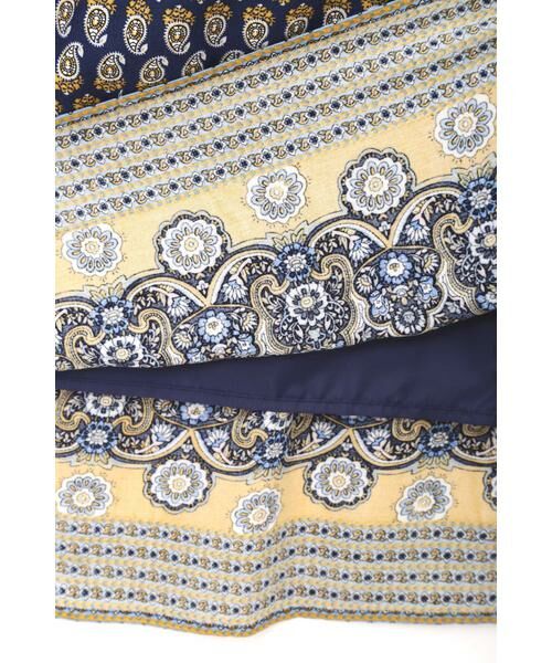 ＊＊N.Natural Beauty Basic / エヌ ナチュラルビューティーベーシック ワンピース | エスニックパネルプリントワンピース | 詳細19