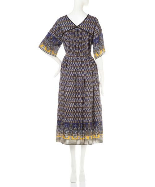 ＊＊N.Natural Beauty Basic / エヌ ナチュラルビューティーベーシック ワンピース | エスニックパネルプリントワンピース | 詳細10