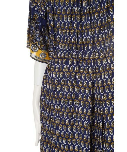 ＊＊N.Natural Beauty Basic / エヌ ナチュラルビューティーベーシック ワンピース | エスニックパネルプリントワンピース | 詳細14