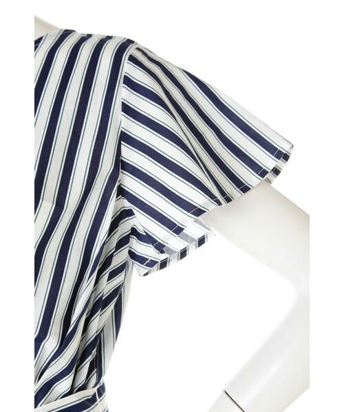 ＊＊N.Natural Beauty Basic / エヌ ナチュラルビューティーベーシック ワンピース | フレアスリーブストライプワンピース | 詳細10