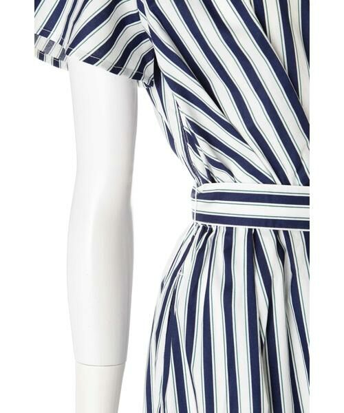 ＊＊N.Natural Beauty Basic / エヌ ナチュラルビューティーベーシック ワンピース | フレアスリーブストライプワンピース | 詳細11