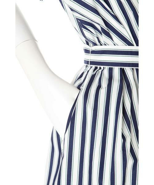 ＊＊N.Natural Beauty Basic / エヌ ナチュラルビューティーベーシック ワンピース | フレアスリーブストライプワンピース | 詳細13