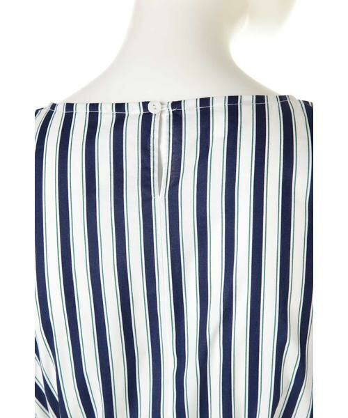 ＊＊N.Natural Beauty Basic / エヌ ナチュラルビューティーベーシック ワンピース | フレアスリーブストライプワンピース | 詳細14