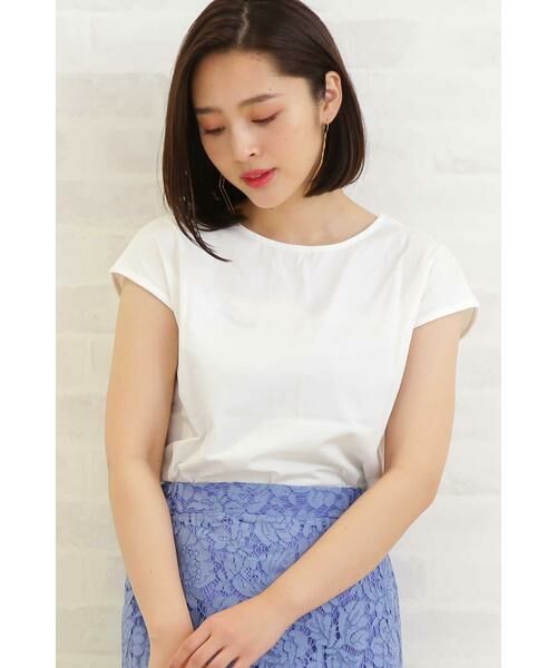 ＊＊N.Natural Beauty Basic / エヌ ナチュラルビューティーベーシック カットソー | 2WAYチェーン付きカットソー（オフ）