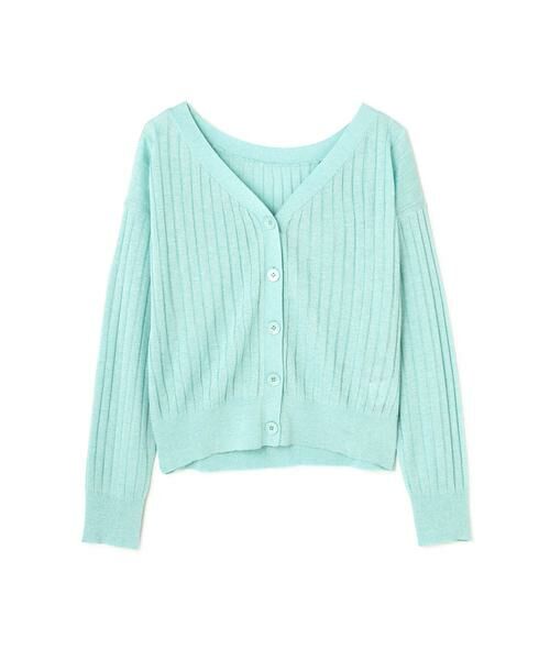 ＊＊N.Natural Beauty Basic / エヌ ナチュラルビューティーベーシック カーディガン・ボレロ | ラビータワイドリブカーディガン | 詳細1