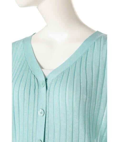 ＊＊N.Natural Beauty Basic / エヌ ナチュラルビューティーベーシック カーディガン・ボレロ | ラビータワイドリブカーディガン | 詳細10