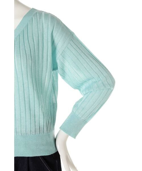 ＊＊N.Natural Beauty Basic / エヌ ナチュラルビューティーベーシック カーディガン・ボレロ | ラビータワイドリブカーディガン | 詳細11