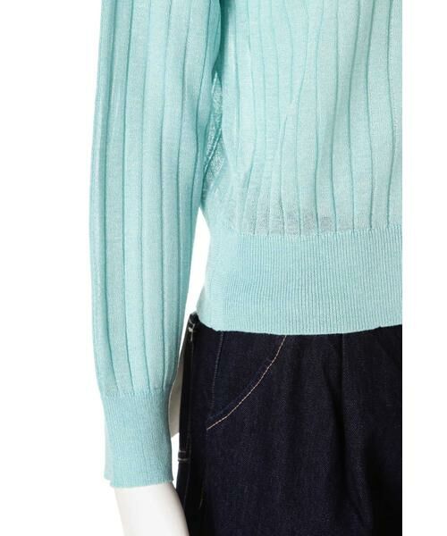 ＊＊N.Natural Beauty Basic / エヌ ナチュラルビューティーベーシック カーディガン・ボレロ | ラビータワイドリブカーディガン | 詳細12