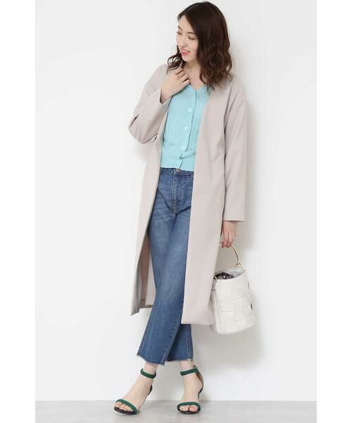 ＊＊N.Natural Beauty Basic / エヌ ナチュラルビューティーベーシック カーディガン・ボレロ | ラビータワイドリブカーディガン | 詳細15