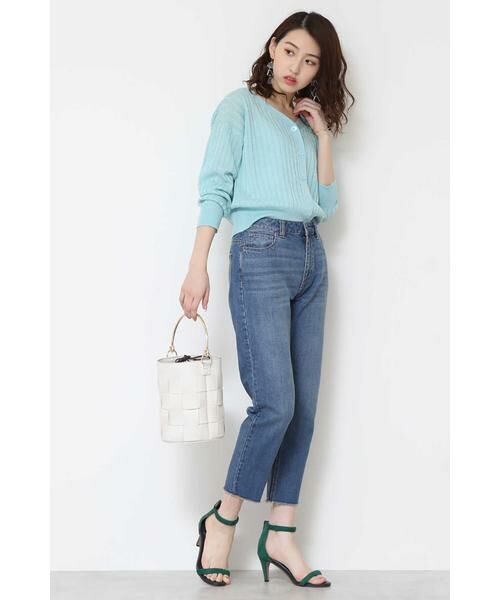 ＊＊N.Natural Beauty Basic / エヌ ナチュラルビューティーベーシック カーディガン・ボレロ | ラビータワイドリブカーディガン | 詳細3