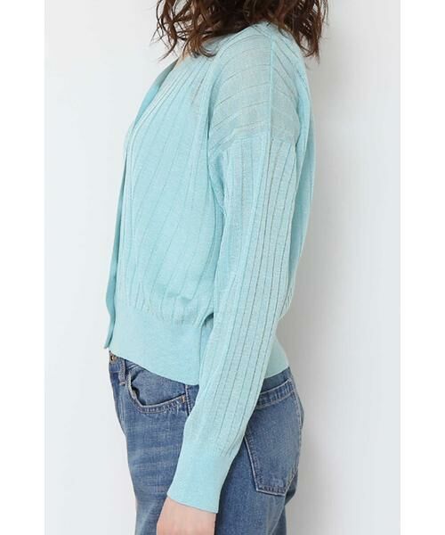 ＊＊N.Natural Beauty Basic / エヌ ナチュラルビューティーベーシック カーディガン・ボレロ | ラビータワイドリブカーディガン | 詳細4