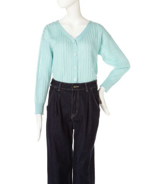 ＊＊N.Natural Beauty Basic / エヌ ナチュラルビューティーベーシック カーディガン・ボレロ | ラビータワイドリブカーディガン | 詳細7