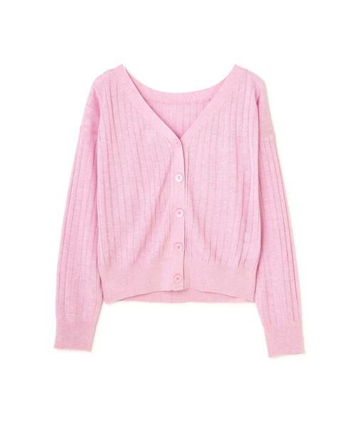 ＊＊N.Natural Beauty Basic / エヌ ナチュラルビューティーベーシック カーディガン・ボレロ | ラビータワイドリブカーディガン | 詳細16