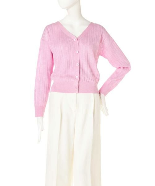 ＊＊N.Natural Beauty Basic / エヌ ナチュラルビューティーベーシック カーディガン・ボレロ | ラビータワイドリブカーディガン | 詳細19