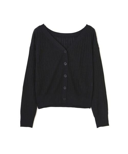 ＊＊N.Natural Beauty Basic / エヌ ナチュラルビューティーベーシック カーディガン・ボレロ | ラビータワイドリブカーディガン | 詳細21