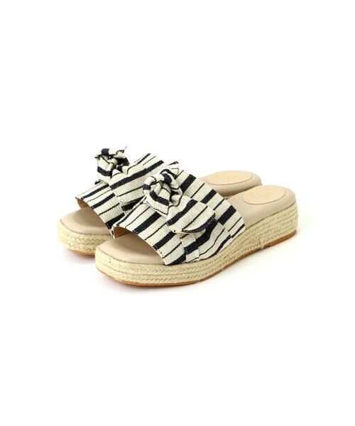 ＊＊N.Natural Beauty Basic / エヌ ナチュラルビューティーベーシック サンダル | ツイストリボンジュートサンダル | 詳細1