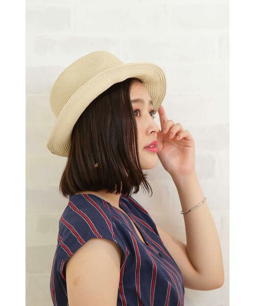 ＊＊N.Natural Beauty Basic / エヌ ナチュラルビューティーベーシック 服飾小物 | ブレードマニッシュハット（ベージュ）