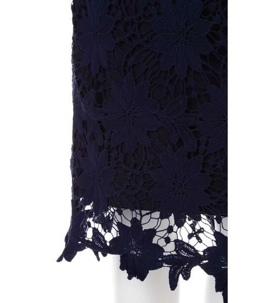 ＊＊N.Natural Beauty Basic / エヌ ナチュラルビューティーベーシック スカート | ビッグフラワーケミカルレースタイトスカート | 詳細14