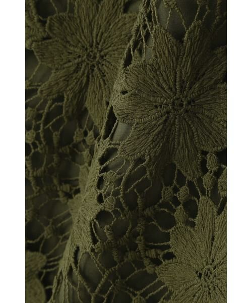 ＊＊N.Natural Beauty Basic / エヌ ナチュラルビューティーベーシック スカート | ビッグフラワーケミカルレースタイトスカート | 詳細21