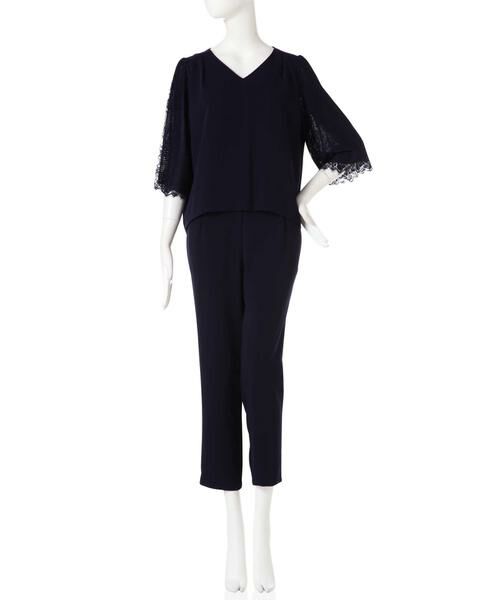 ＊＊N.Natural Beauty Basic / エヌ ナチュラルビューティーベーシック ワンピース | ポーチ付レーススリーブセットアップ（トラベル） | 詳細6