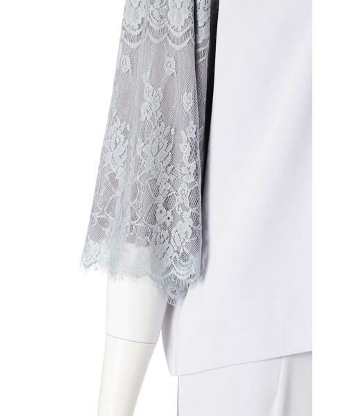 ＊＊N.Natural Beauty Basic / エヌ ナチュラルビューティーベーシック ワンピース | ポーチ付レーススリーブセットアップ（トラベル） | 詳細22