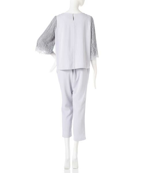 ＊＊N.Natural Beauty Basic / エヌ ナチュラルビューティーベーシック ワンピース | ポーチ付レーススリーブセットアップ（トラベル） | 詳細18