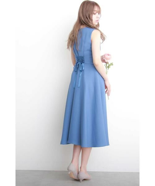 ＊＊N.Natural Beauty Basic / エヌ ナチュラルビューティーベーシック ワンピース | 編み上げワンピース | 詳細3