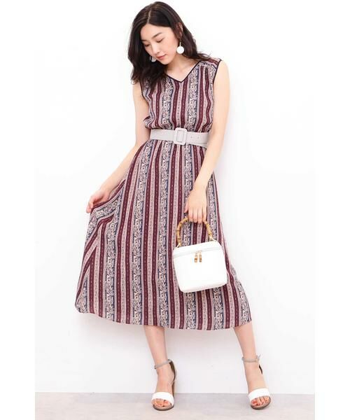 ＊＊N.Natural Beauty Basic / エヌ ナチュラルビューティーベーシック ワンピース | エスニックマキシワンピース | 詳細3