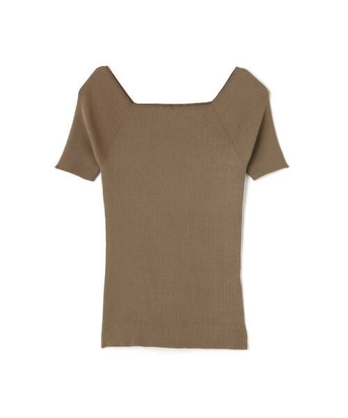 ＊＊N.Natural Beauty Basic / エヌ ナチュラルビューティーベーシック ニット・セーター | スクエアネックリブニット | 詳細18