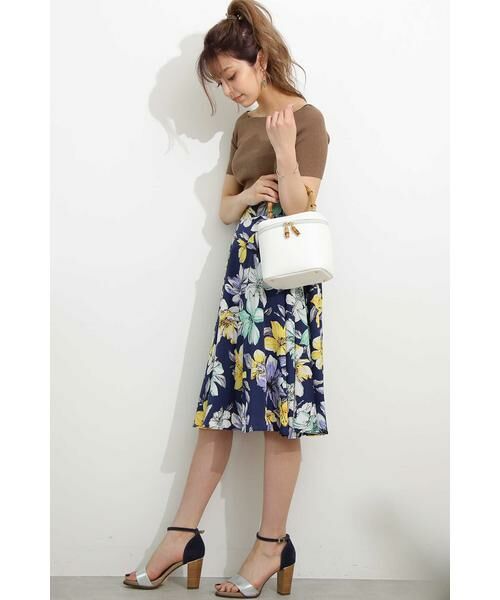 ＊＊N.Natural Beauty Basic / エヌ ナチュラルビューティーベーシック ニット・セーター | スクエアネックリブニット | 詳細19