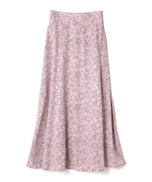 ＊＊N.Natural Beauty Basic / エヌ ナチュラルビューティーベーシック スカート | ドロップドットミドルフレアマキシスカート | 詳細1