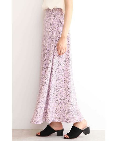 ＊＊N.Natural Beauty Basic / エヌ ナチュラルビューティーベーシック スカート | ドロップドットミドルフレアマキシスカート | 詳細15