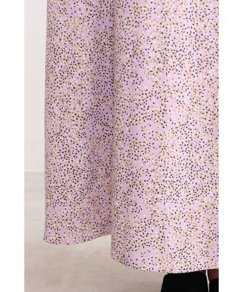 ＊＊N.Natural Beauty Basic / エヌ ナチュラルビューティーベーシック スカート | ドロップドットミドルフレアマキシスカート | 詳細17