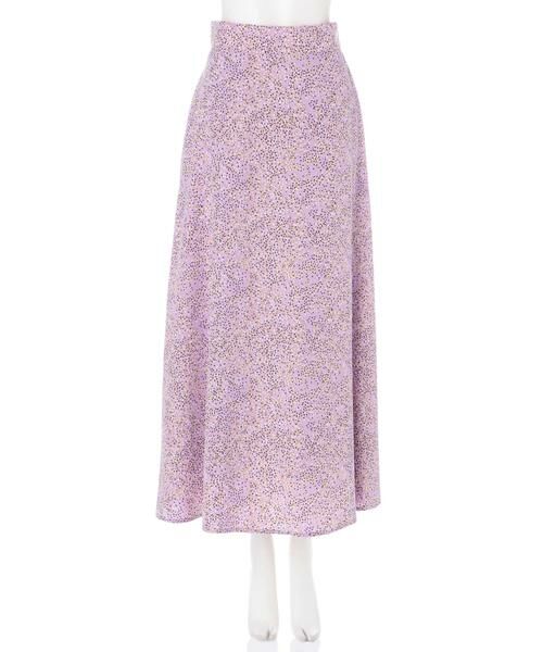 ＊＊N.Natural Beauty Basic / エヌ ナチュラルビューティーベーシック スカート | ドロップドットミドルフレアマキシスカート | 詳細5