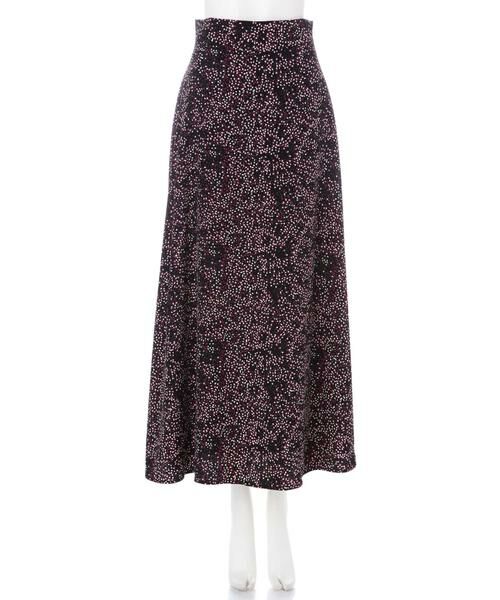 ＊＊N.Natural Beauty Basic / エヌ ナチュラルビューティーベーシック スカート | ドロップドットミドルフレアマキシスカート | 詳細22