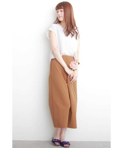 ＊＊N.Natural Beauty Basic / エヌ ナチュラルビューティーベーシック パンツ | ユニオンテックガウチョパンツ | 詳細16