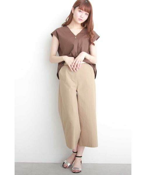 ＊＊N.Natural Beauty Basic / エヌ ナチュラルビューティーベーシック パンツ | ユニオンテックガウチョパンツ | 詳細22