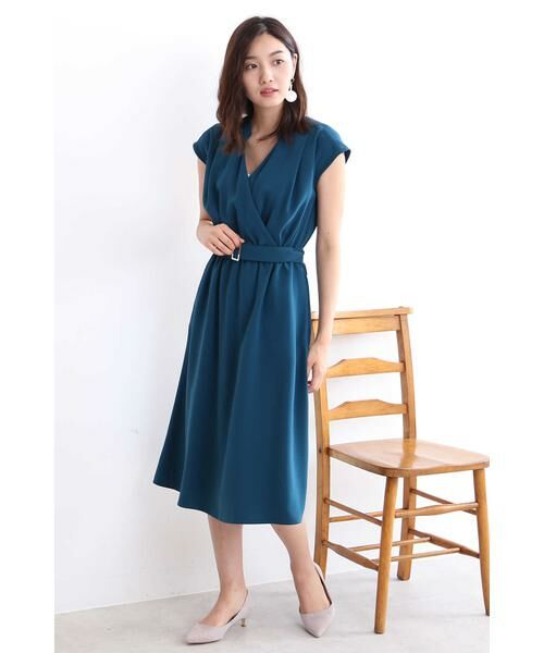 とろみカシュクールワンピース ワンピース N Natural Beauty Basic エヌ ナチュラルビューティーベーシック ファッション通販 タカシマヤファッションスクエア