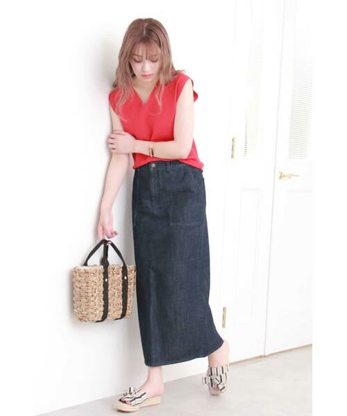 ＊＊N.Natural Beauty Basic / エヌ ナチュラルビューティーベーシック ニット・セーター | 総針ノースリーブニット | 詳細2